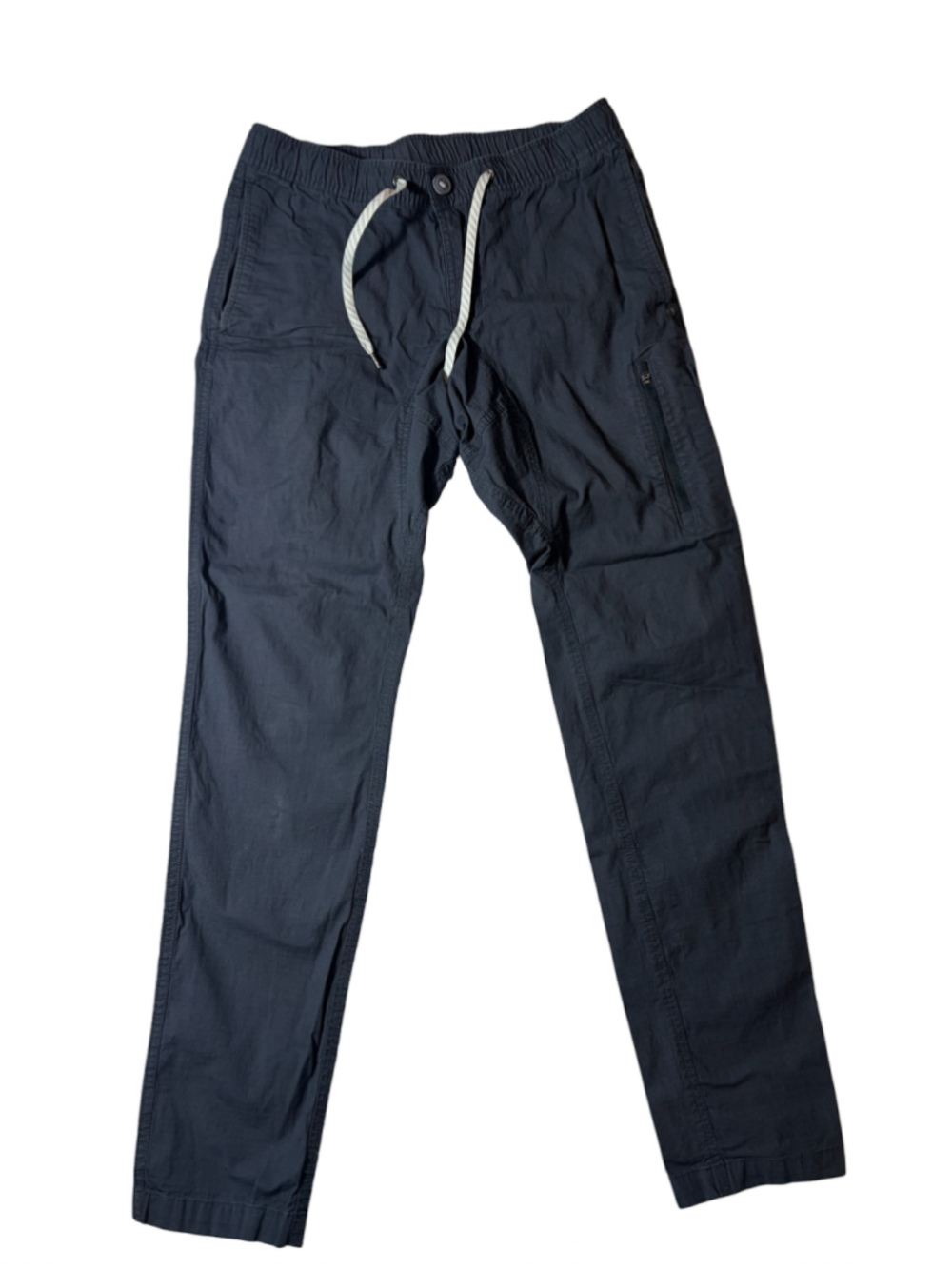Vuori Men’s Ripstop Utility Pants Small Charcoal Drawstring Stretch Cotton